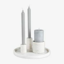 Tablett Marmor Ø 28 Cm Weiß 9 Tablett Marmor Ø 28 Cm Weiß -GRANIT Verkäufe 402274 35748