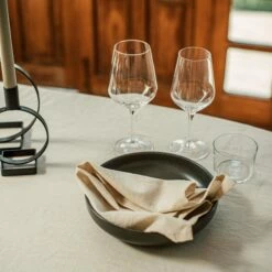 Tischdecke Leinenmix 140 X 200 Cm Hafer -GRANIT Verkäufe 402293 35877