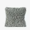 Kissen Shaggy Ungefärbte Wolle 50 X 50 -GRANIT Verkäufe 402304 36344