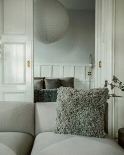 Kissen Shaggy Ungefärbte Wolle 50 X 50 11 Kissen Shaggy Ungefärbte Wolle 50 X 50 -GRANIT Verkäufe 402304 36397