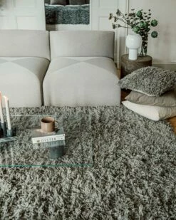 Rug Shaggy Undyed Wool 170x240 -GRANIT Verkäufe 402305 36402