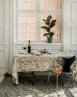 Tischdecke Stig Lindberg 140 X 250 Cm Poème D'Amour Hell Khaki Grün 13 Tischdecke Stig Lindberg 140 X 250 Cm Poème D'Amour Hell Khaki Grün -GRANIT Verkäufe 402323 36507