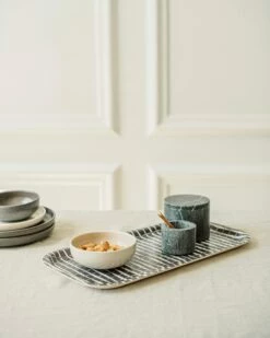 Tablett Stig Lindberg Bambus 43 X 22 Cm Grau -GRANIT Verkäufe 402338 36511