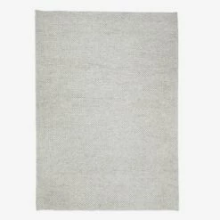 Teppich Geflechtet Ungefärbte Wolle 170 X 240