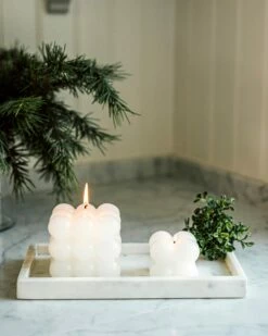 Tablett Marmor Weiß -GRANIT Verkäufe 402352 36551