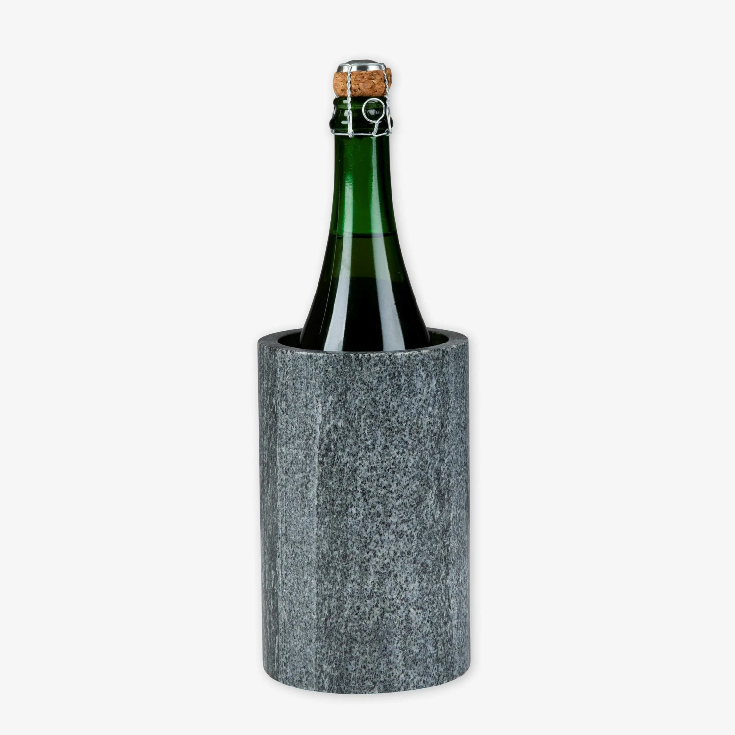 Weinkühler/Utensilienhalter Marmor Dunkelgrau 4 Weinkühler/Utensilienhalter Marmor Dunkelgrau – Bild 2