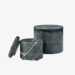 Dose Marmor Dunkelgrau -GRANIT Verkäufe 402358 35813