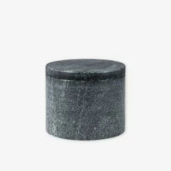 Dose Marmor Dunkelgrau