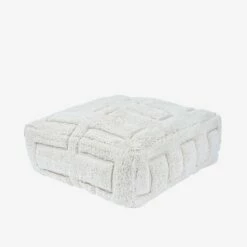 Sitzhocker Stairway Cremeweiß