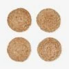 Glasuntersetzer Jute 4er-Pack 2 Glasuntersetzer Jute 4er-Pack -GRANIT Verkäufe 402361 35219