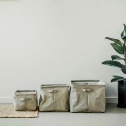 Korb Faltbar Groß Beige -GRANIT Verkäufe 402366 35534