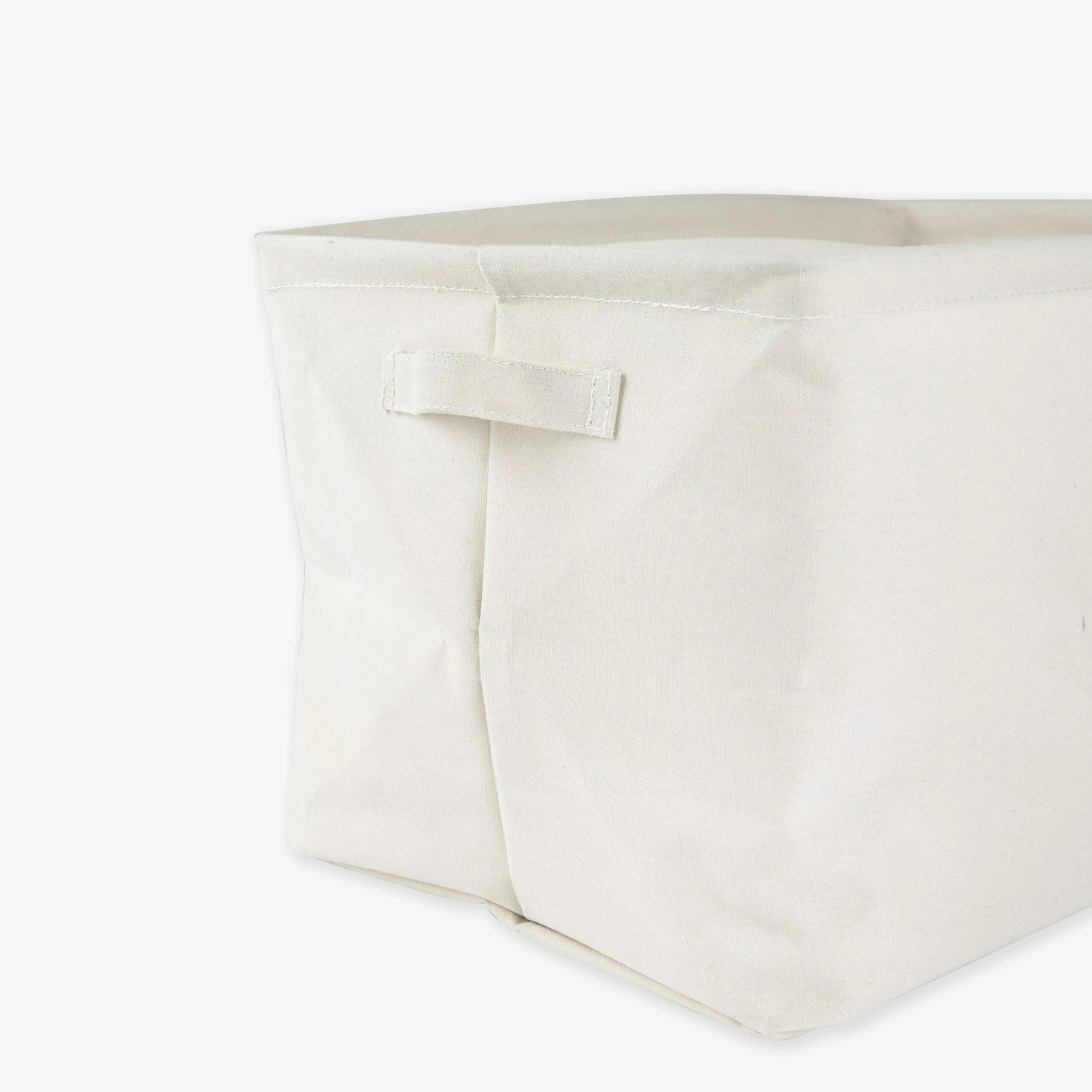 Foldable Basket Medium Creme 4 Foldable Basket Medium Creme – Bild 2