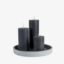 Kerzenuntersetzer Aus Beton Ø 26 Cm -GRANIT Verkäufe 402482 35760