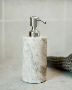 Seifenspender Beige Marmor -GRANIT Verkäufe 402531 37827