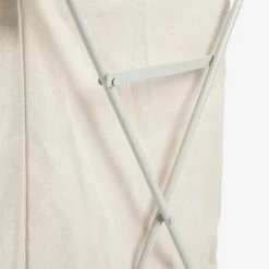 Wäschekorb Canvas/Metall Hellbeige 10 Wäschekorb Canvas/Metall Hellbeige -GRANIT Verkäufe 402550 37525