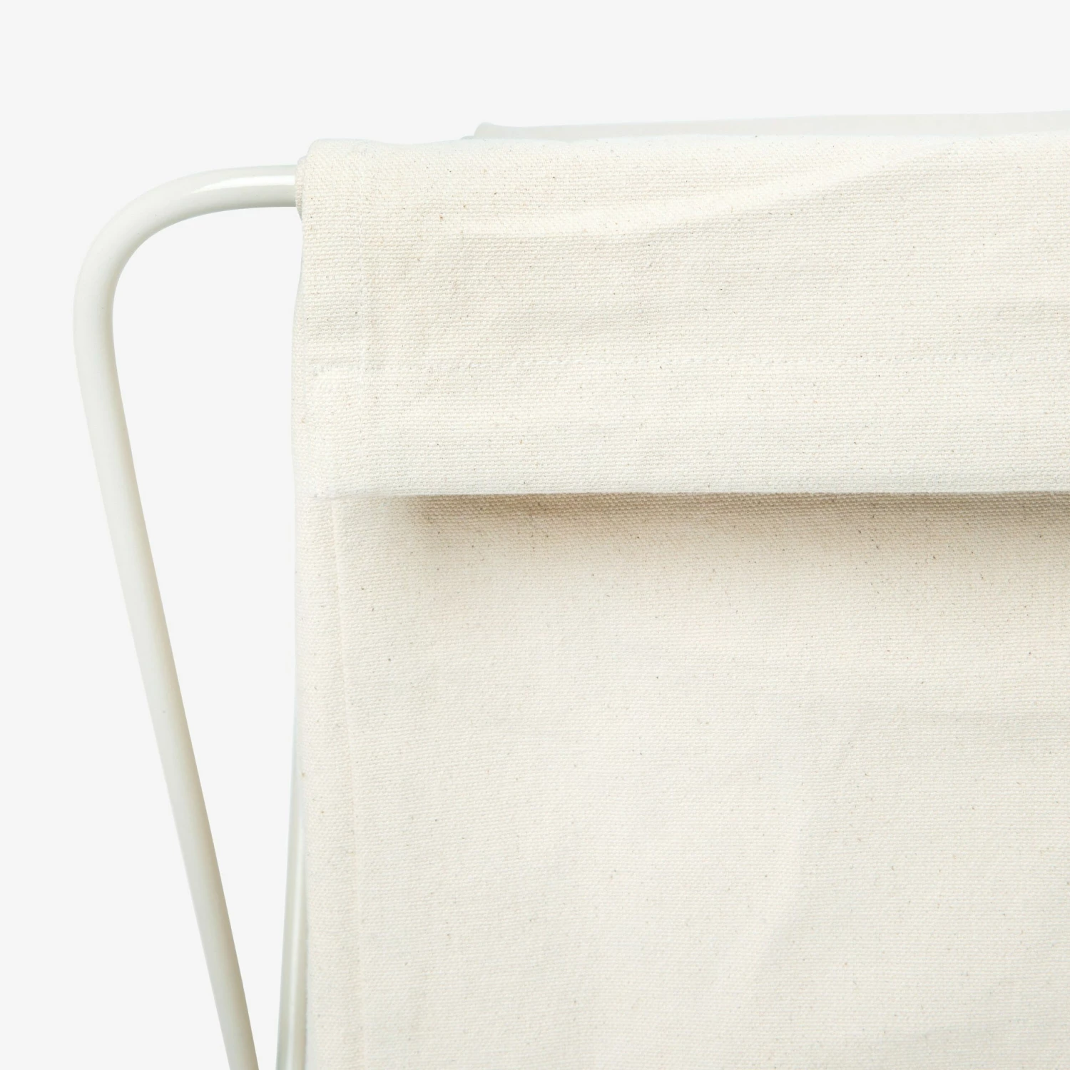 Wäschekorb Canvas/Metall Hellbeige 6 Wäschekorb Canvas/Metall Hellbeige – Bild 4