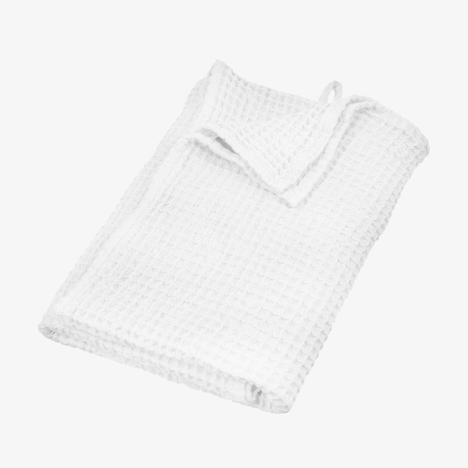 Handtuch Våffla 100x150cm Weiß 6 Handtuch Våffla 100x150cm Weiß – Bild 4