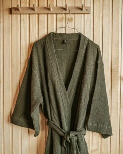 Bademantel Waffelstruktur Grau Khakigrün Einheitsgröße 13 Bademantel Waffelstruktur Grau Khakigrün Einheitsgröße -GRANIT Verkäufe 402569 38429