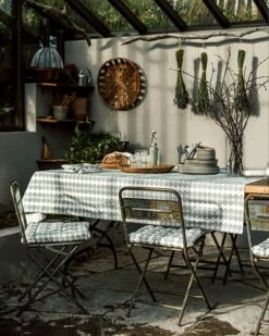 Tischdecke Wasserabweisend Stig Lindberg 140 X 180 Cm Berså Hellgrau -GRANIT Verkäufe 402612 38656